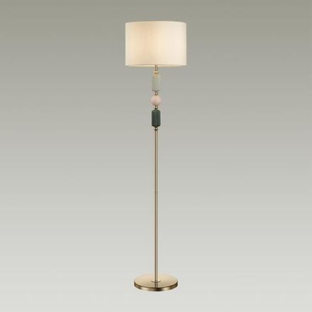 4861/1F CLASSIC ODL_EX22 202 золотой/раноцветн.керамика/стекло Торшер E27 1*60W 4861/1F CANDY