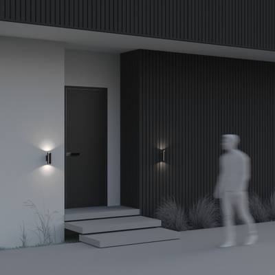 Настенный светильник (бра) Bowery GU10х2, IP54, O574WL-02B. TM Maytoni