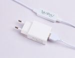 Светильник светодиодный напольный RGB с пультом FL8020 WH белый LED 15W RGB D32*1250 (ПДУ РАДИО 2.4G)