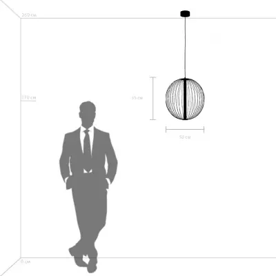 734057 Люстра SOLE 16W LED 1309LM 120G ЧЕРНЫЙ МАТОВЫЙ 3000K Lightstar
