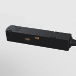 Коннектор питания угловой S35 черный, TRA004CPC-22B. TM Maytoni