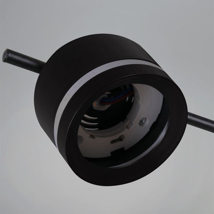 10590-0.3-12 Black светильник потолочный Reluce, GX53х12