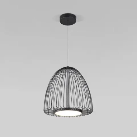 Подвесной светодиодный светильник 40010/1 LED черный, LED