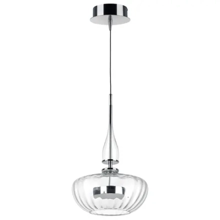 804400 Люстра ASTRA LED 12W 600LM ХРОМ/ПРОЗРАЧНЫЙ 3000K Lightstar