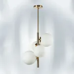 815043 Люстра CROCO 4х40W E14 ЛАТУНЬ Lightstar