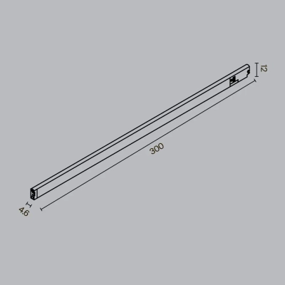 Трековый светильник Базис / Basis Levity 2700К 5Вт 100°, TR190-1-5W2.7K-B. TM Maytoni