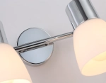Настенно-потолочный спот TR3963/2 CH/FR хром/белый матовый E27*2 max 40W 200*105*200