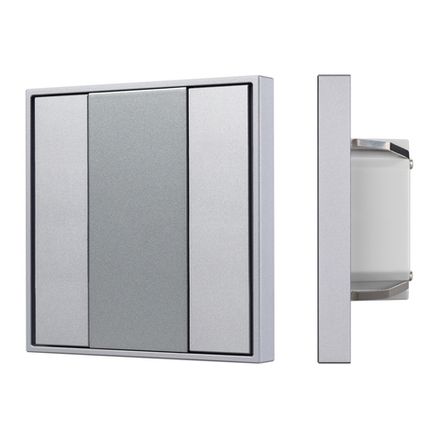 INTELLIGENT ARLIGHT Панель KNX-223-2-GREY (BUS) (IARL, IP20 Пластик, 3 года)
