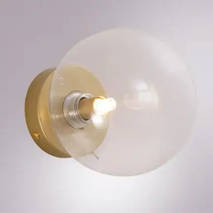 Настенный светильник Arte Lamp VINCENT A7790AP-1GO, 1хG9