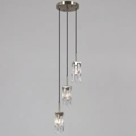 IL3600-3PSQ-26 AB DS светильник потолочный ILLUMICO, E14х3