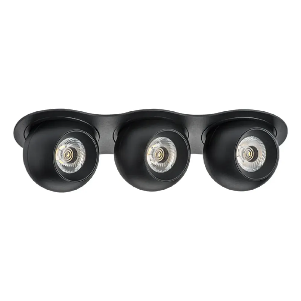 i637747474 Светильник INTERO LED 9W*3 850LM*3 24G ЧЕРНЫЙ 4000K (217637+217074+217074+217074) i637747474 Светильник INTERO LED 9W*3 850LM*3 24G ЧЕРНЫЙ 4000K (217637+217074+217074+217074)