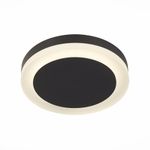 ST104.442.06 Светильник потолочный Черный LED 1*6W 4000K 468Lm Ra&gt;80 120° IP20 D110xH20 170-240V