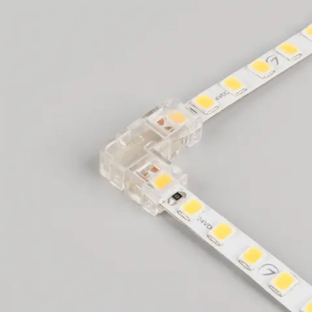 Коннектор угловой FIX-MONO-5mm-2pin-STS (Arlight, Прозрачный)