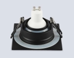 Светильник встраиваемый TN1144 BK черный IP44 GU5.3 95*95*38