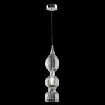 Светильник подвесной Crystal Lux IRIS SP1 B TRANSPARENT 2075/201