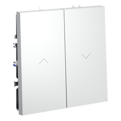 VLS020702 Выключатель встраиваемый VOLTUM S70 для жалюзи 10А, (белый матовый). (ТМ Maytoni)