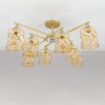 Citilux Клод CL137182 Люстра потолочная Золото