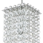 795424 Подвес CRISTALLO 1х40W G9 ХРОМ