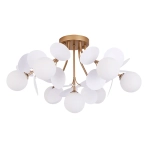 Потолочная люстра Arte Lamp PEACOCK A1369PL-7SG, 7хG9