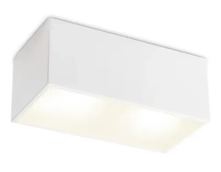 Светильник накладной TN6534/2 WH белый IP44 GX53/2 200*100*80