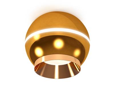 Комплект накладного светильника XS1105002 PYG золото желтое полированное MR16 GU5.3 LED 3W 4200K (C1105, N7034)