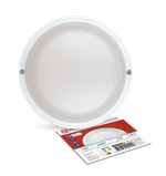 Светильник светодиодный СПП ОАД-1565-КРУГ 15Вт 6500К IP65 1350лм 140мм герметичный с оптико-акустическим датчиком IN HOME 4690612044026