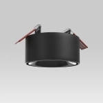 Светильник встраиваемый светодиодный Glam 10W 4000K черный 25095/LED