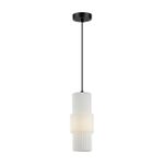 5017/1 MODERN ODL23 481 черный/белый матовый металл/стекло Подвес E14 1*40W PIMPA