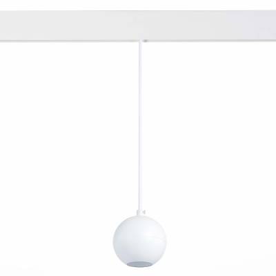 ST354.543.12 Магнитный трековый светильник подвесной белый LED 1*12W 4000K 750Lm Ra&gt;80 36° IP20 D100xH92 48V