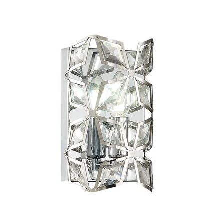 SL1104.101.01 Светильник настенный ST-Luce хром/прозрачный E14 1*60W