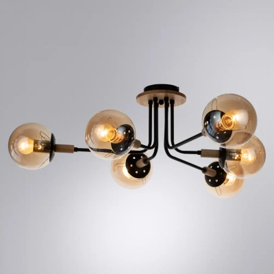 Потолочная люстра Arte Lamp OXFORD A2716PL-6BK, 6хE27