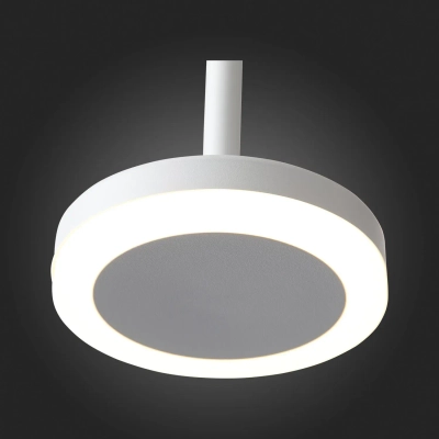 ST104.503.06 Светильник подвесной Белый LED 1*6W 3000K 468Lm Ra>80 120° IP20 D112xH184 170-240V