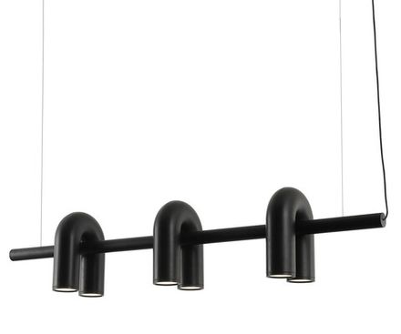 08465-3A,19 Подвес Канти черный w121*20 h150 Led 36W (3000-6000K)