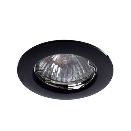 Точечный встраиваемый светильник Arte Lamp BASIC A2103PL-1BK, 1хGU10