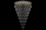 Подвесная хрустальная люстра Arti Lampadari Flusso H 1.4.80.615 N