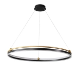 Люстра Crystal Lux FERNANDO SP88W LED BLACK/GOLD 0621/301N