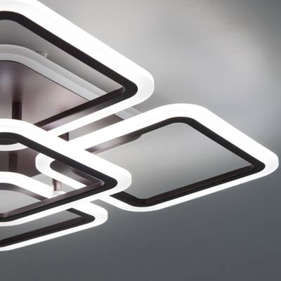 Citilux Марсель Смарт CL232A155E RGB Умная люстра Венге