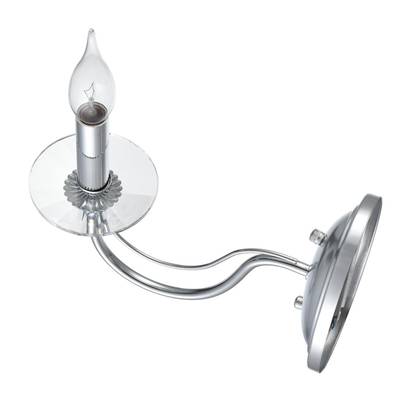8034/1W CLASSI LN26 металл/стекло, хром/прозрачный Бра E14 1*40W 220V INCANTO