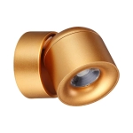 358810 OVER NT21 416 матовое золото Светильник накладной светодиодный IP20 LED 10W 850Лм 4000K 220V GESSO