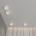 370781 SPOT NT21 334 белый Светильник встраиваемый влагозащищенный IP44 GU10 9W 220V WATER