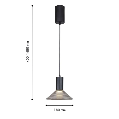 Подвес Feris 4622-1P, 1*LED*6W, 480LM, 3000K. ТМ F-Promo