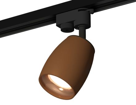 Комплект трекового светильника XT1124035 SCF/PPG кофе песок/золото розовое полированное MR16 GU5.3 (A2521, C1124, N7015)
