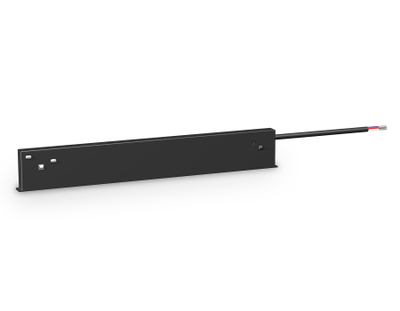 Блок питания внутренний с вводом питания для шинопровода Magnetic 48V 10mm GL2061 BK черный IP20 100W 200*10*37