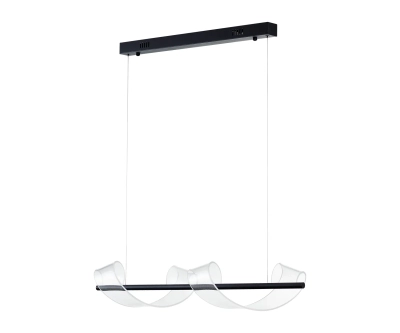 08042-2AS,19 Подвес Илина черный w90*20 h150 Led 28W (4000K)