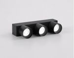 Светильник светодиодный трековый для шинопровода Magnetic Ultra Slim GV1504/3 BK черный IP20 6W 4200K 48V 24° 122*26*55