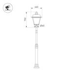 Светильник OXOR-GRADUA-LUZ-O-460x750-35W Day4000 (BK, 120 deg, 230V) IP65 (Arlight, -)