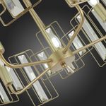 SLE103403-05 Люстра подвесная Шампань/Прозрачный E14 5*40W