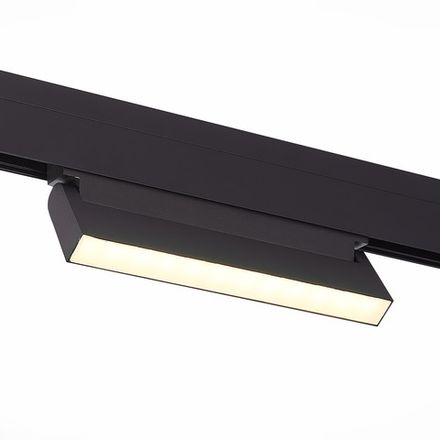 ST363.446.12 Магнитный трековый светильник Черный LED 1*12W 4000K 720Lm Ra&gt;80 120 IP20 L219xW22xH108 48V