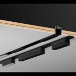 135199 SHINO NT23 178 черный Низковольтный шинопровод для встраиваемого монтажа в ГКЛ 2м IP20 48V SMAL