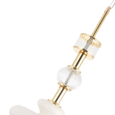 Светильник подвесной Crystal Lux VALENCIA SP1.1 GOLD 3290/201.1